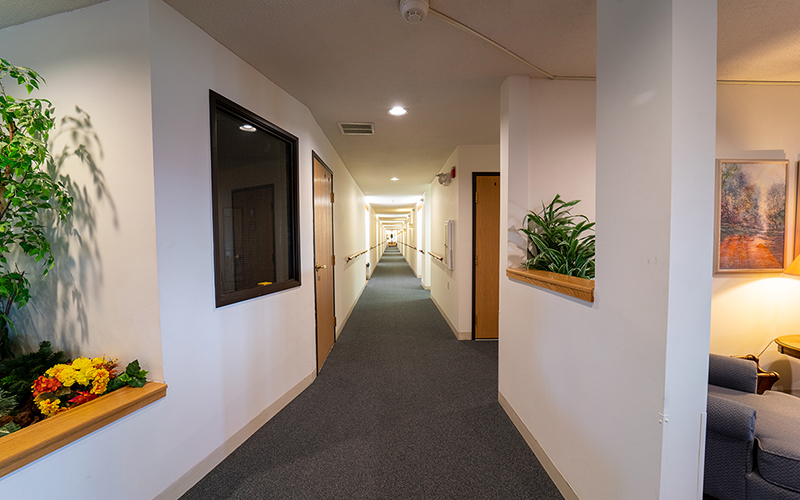Northview Manor Interior hallway